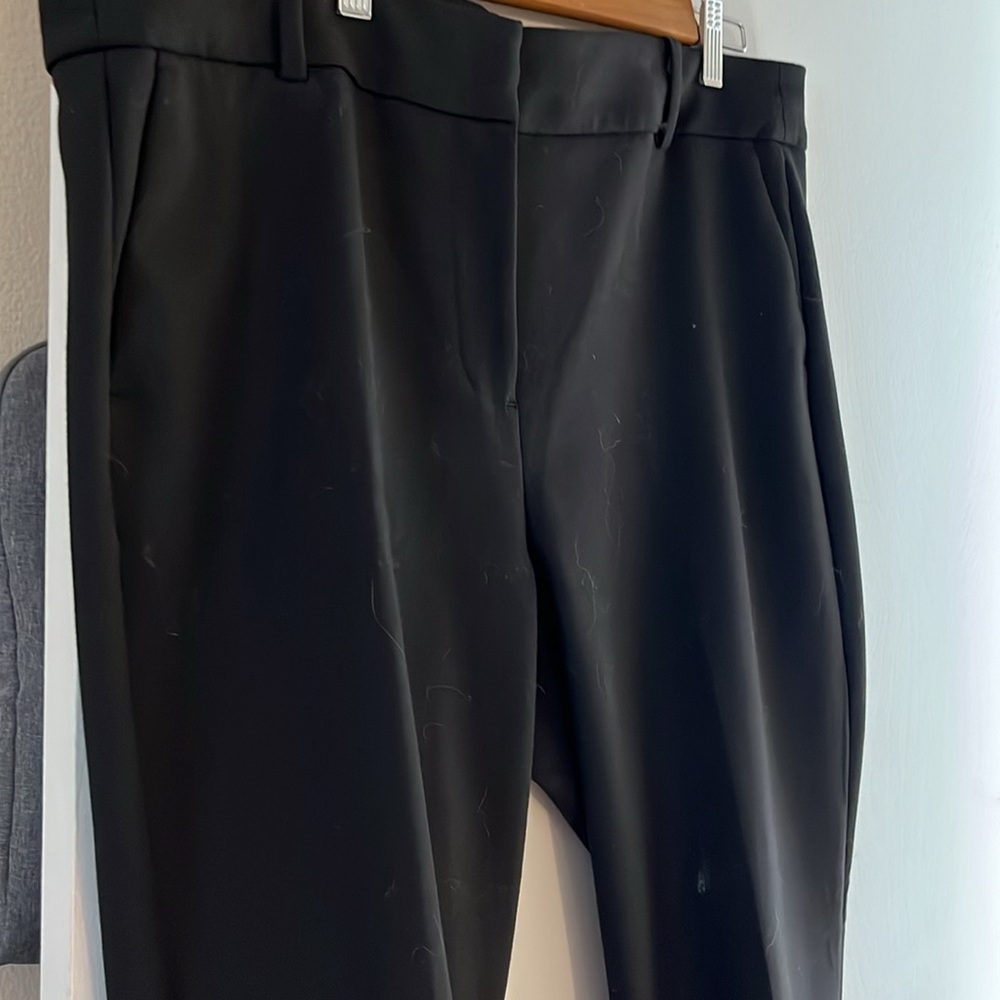 J crew Black dress pants, 16